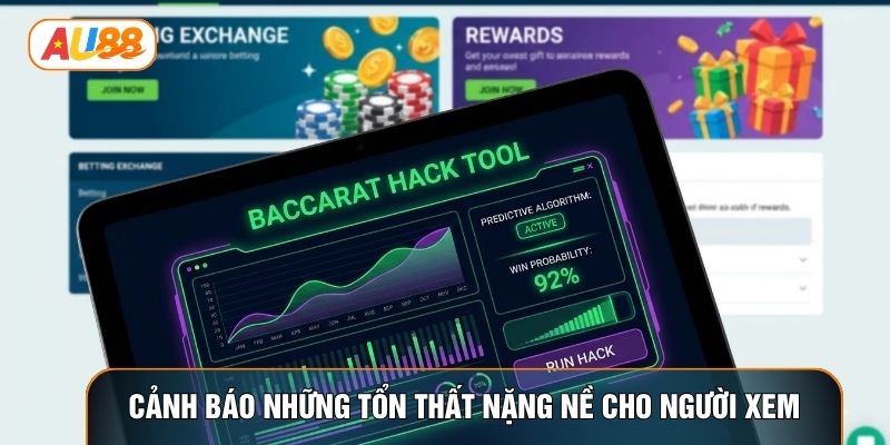 Cảnh báo những tổn thất nặng nề cho người xem