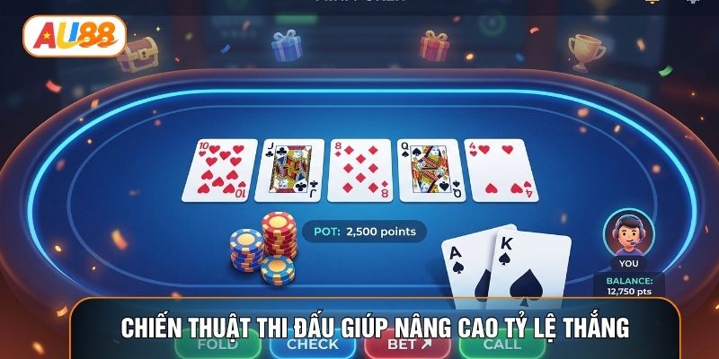 Chiến thuật thi đấu giúp nâng cao tỷ lệ thắng
